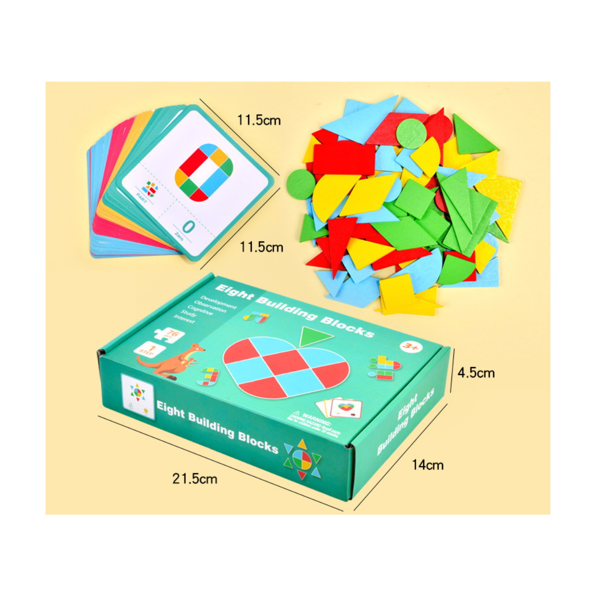 考小一創意拼圖 76 塊| 升小一考小學必備