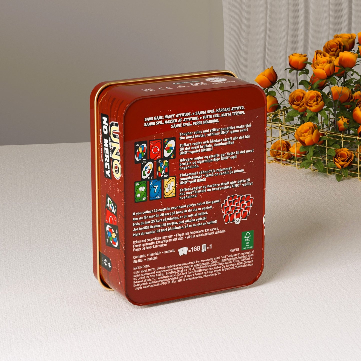 UNO No Mercy 毫不留情 鐵盒裝