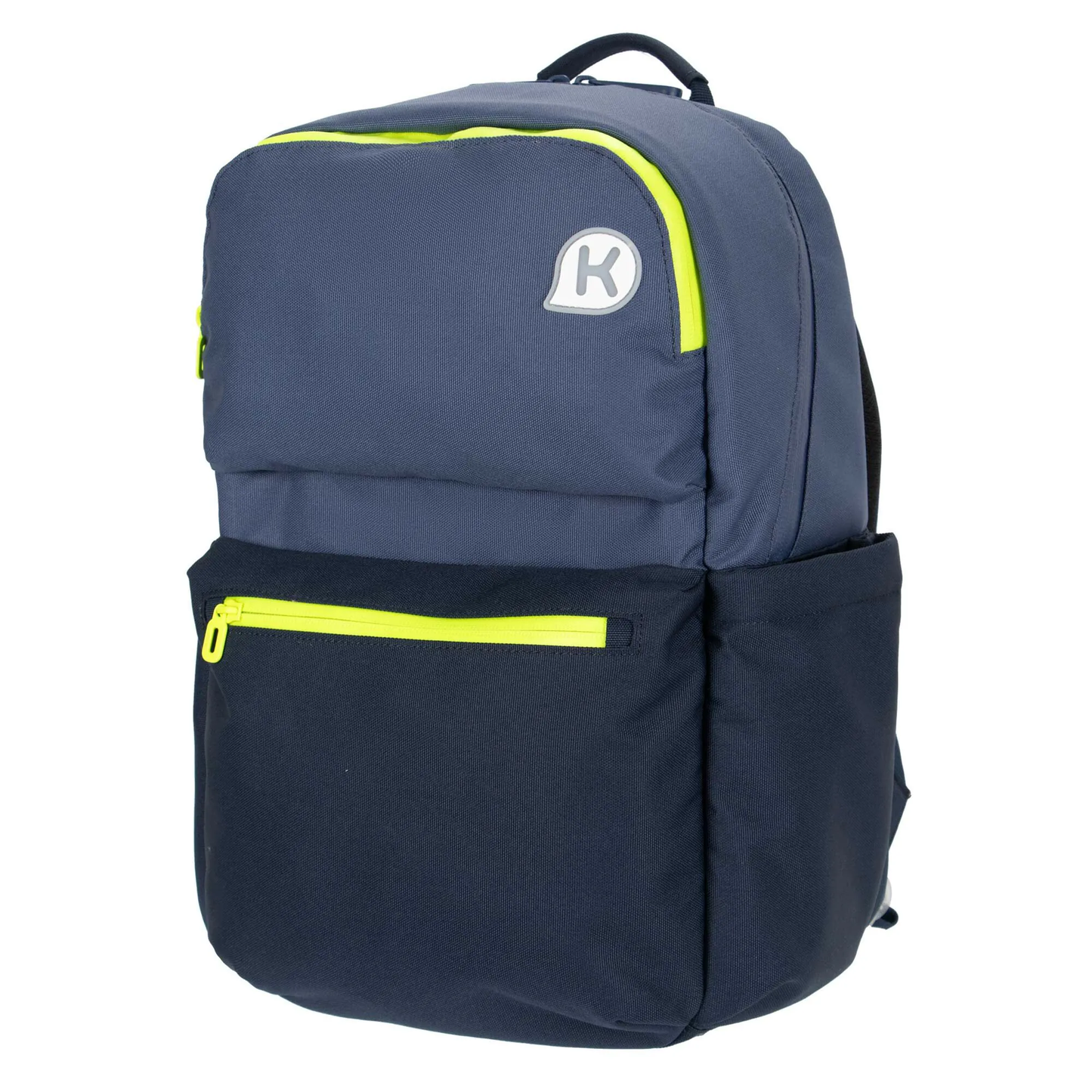 GRAFTON 2 系列小學生專用人體工學超輕護脊書包 - 炭灰/ 螢光粉綠