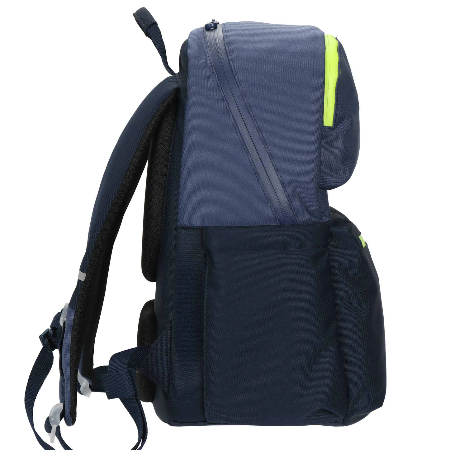 GRAFTON 2 系列小學生專用人體工學超輕護脊書包 - 炭灰/ 螢光粉綠