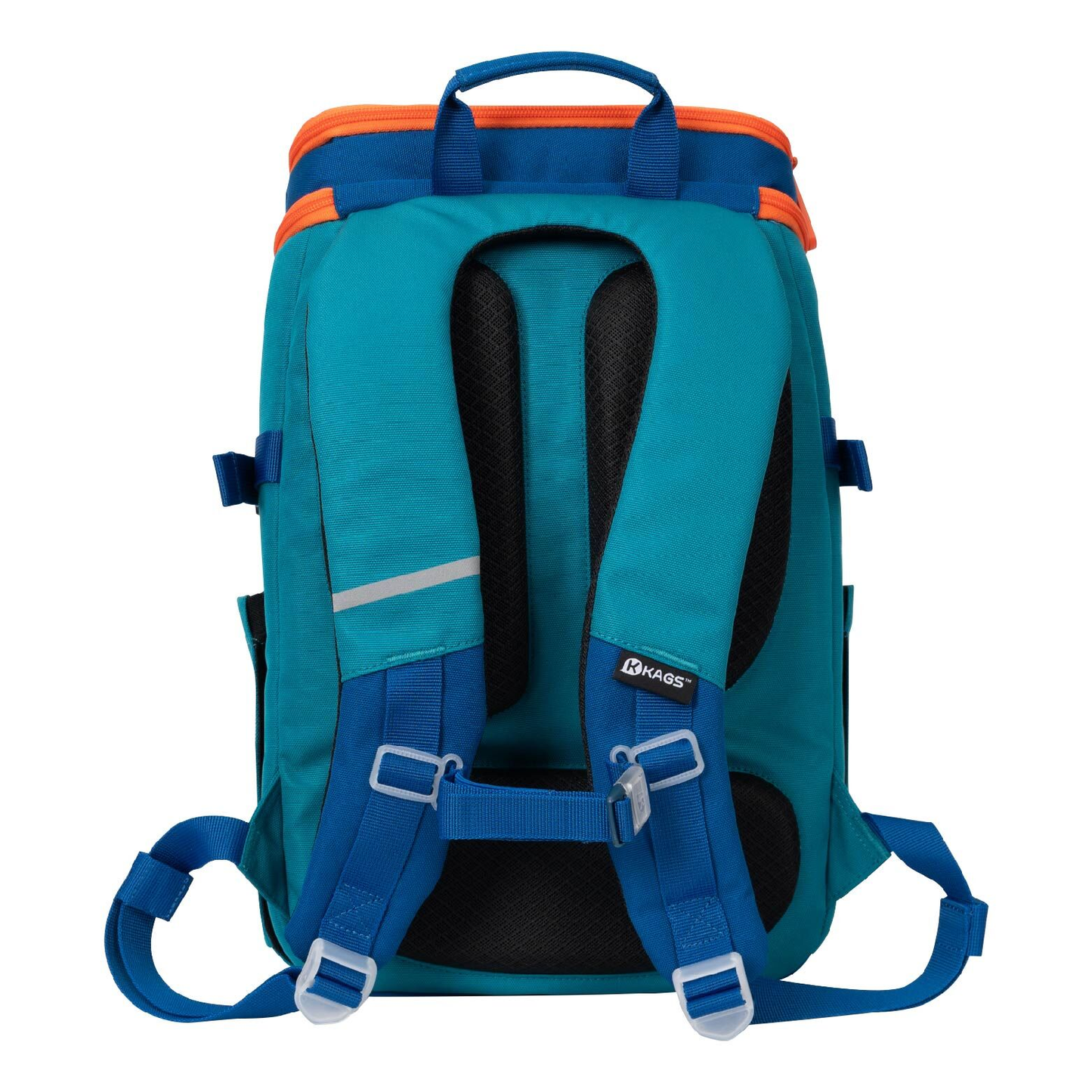 DUSTIN 系列小學生專用人體工學超輕護脊書包 - 綠藍色