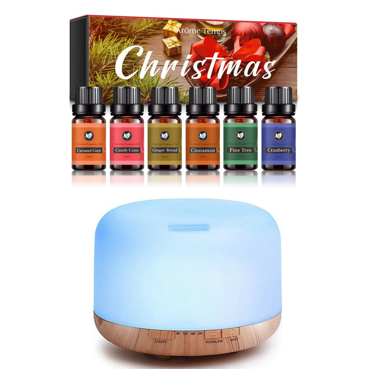 天然香薰油 - 聖誕6支套裝 #聖誕氣味 #聖誕氣氛 #Xmas scent