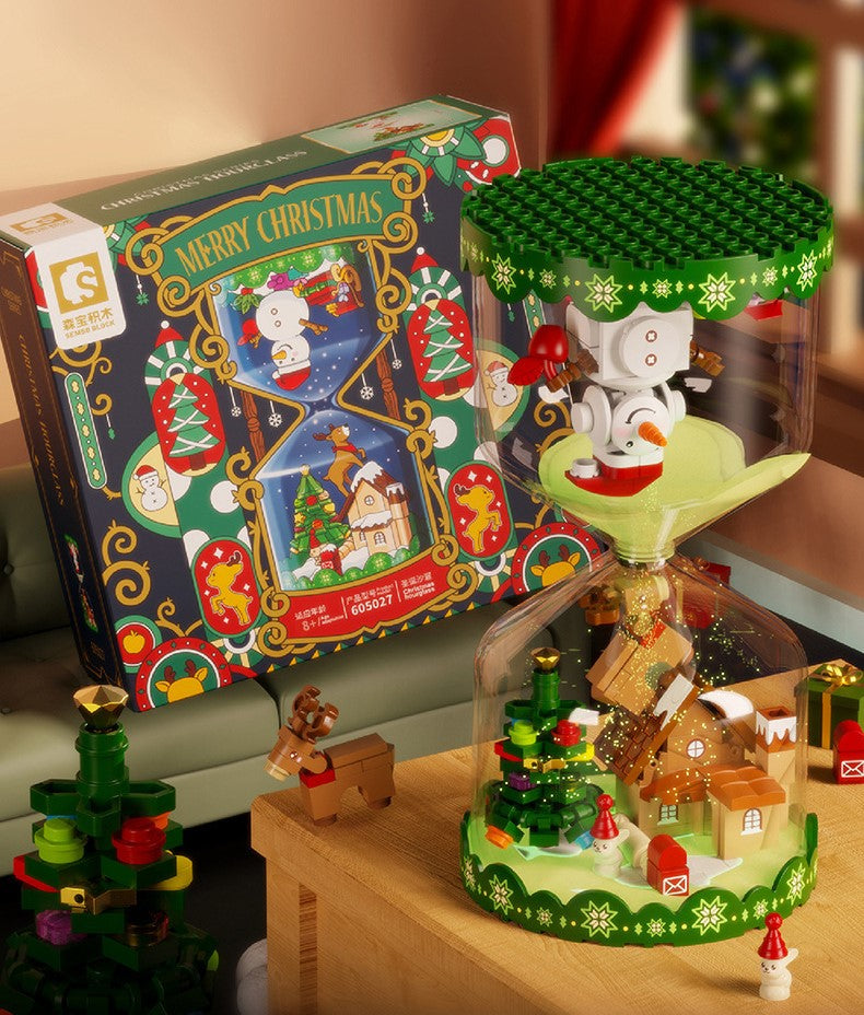 聖誕沙漏積木 #聖誕禮物 #交換禮物 #XmasParty派對禮物 #玩得砌得