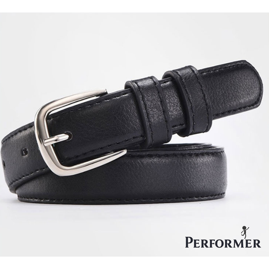 PERFORMER黑色皮帶
