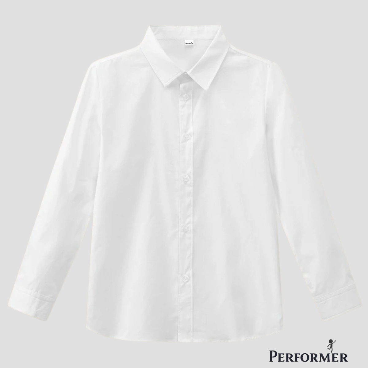 長袖白恤衫 (無袋) - Performer | 校服 | 表演服