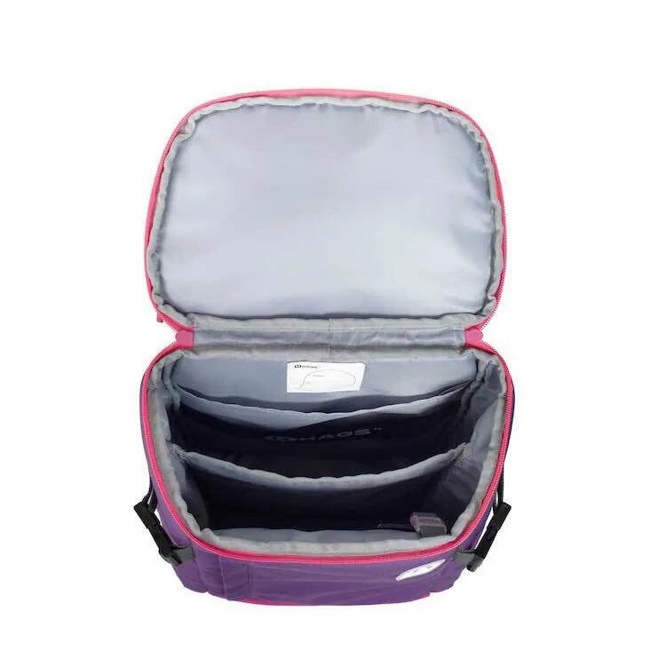 DUSTIN 系列小學生專用人體工學超輕護脊書包 - 紫色