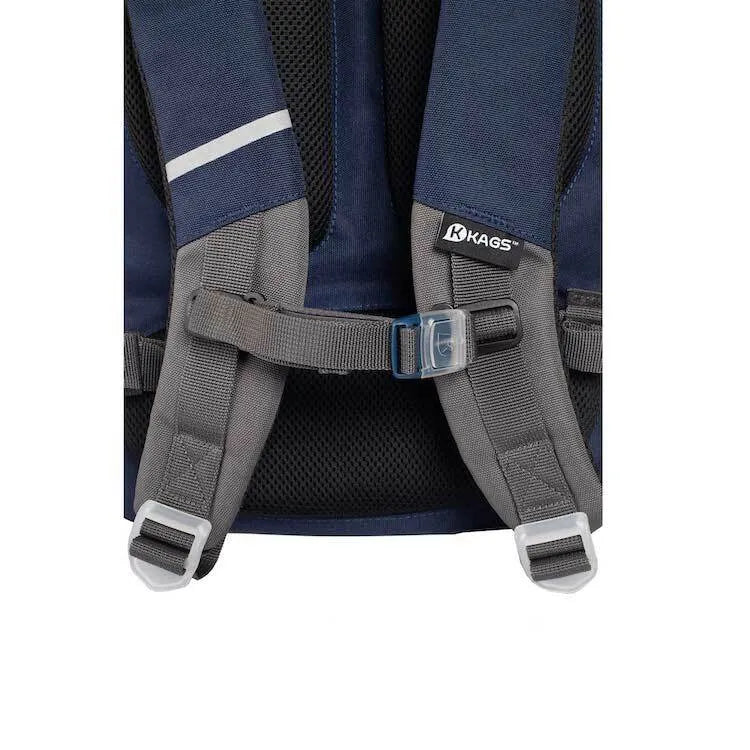 DUSTIN系列小學生專用人體工學超輕護脊書包 - 午夜藍