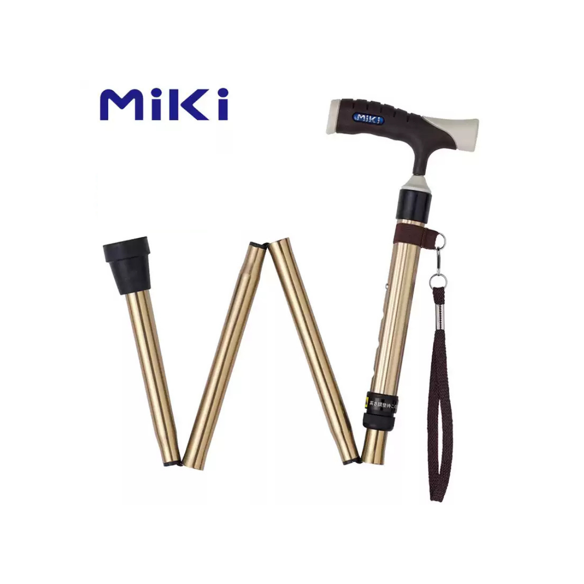 日本MIKI便携可折叠拐杖 | 户外登山棍
