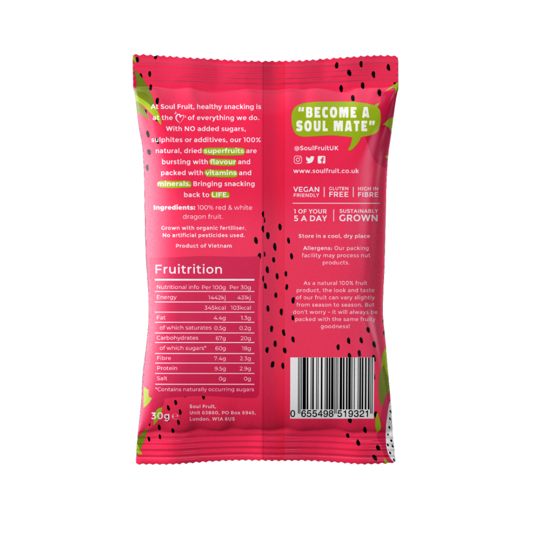 Soul Fruit - 純天然火龍果乾軟片