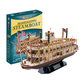 3D立體Mississippi Steam Boat 密西西比河蒸汽船